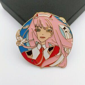 Darling in the Franxx Zero Two Anime Enamel Pin